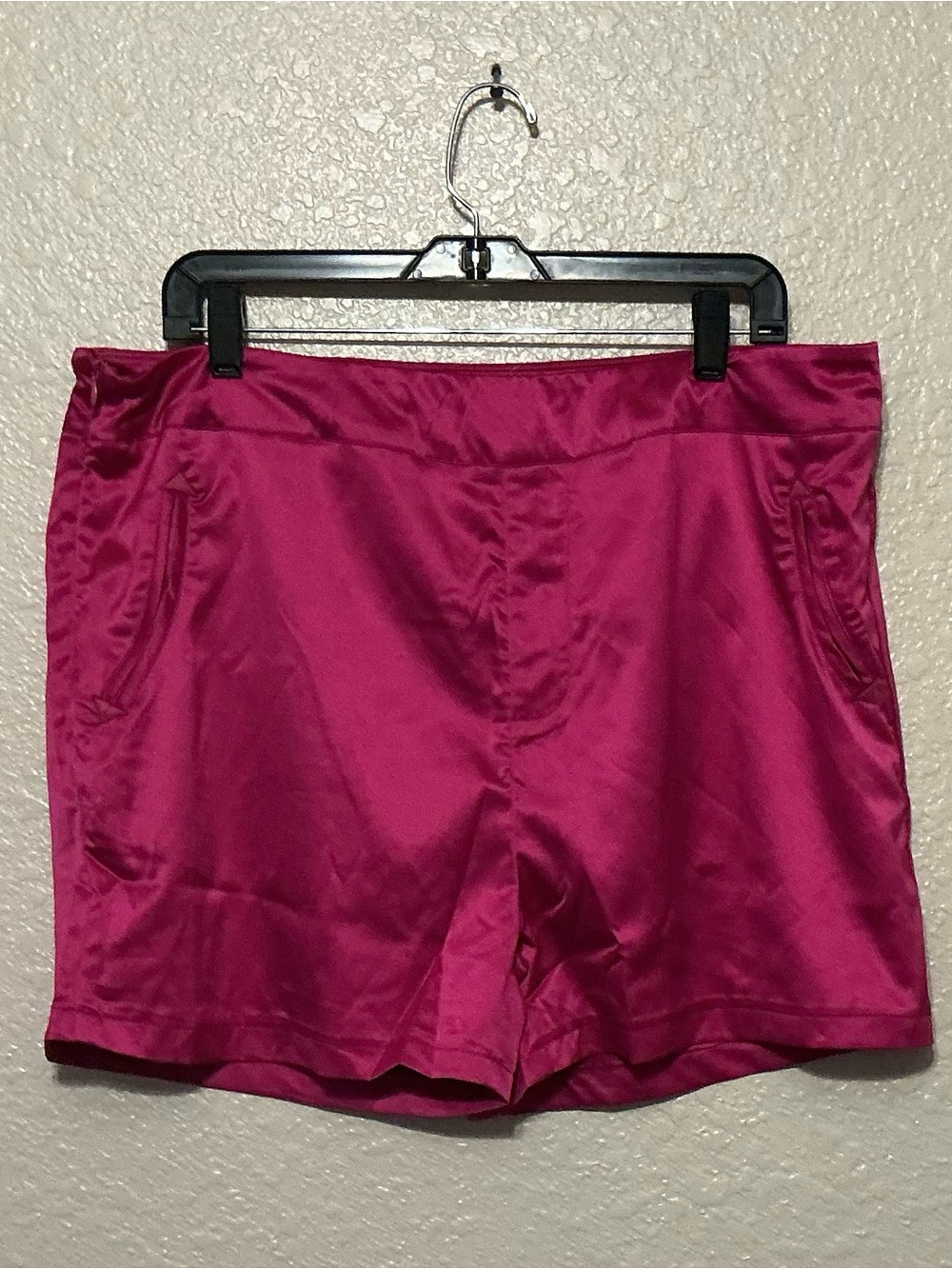 Two 2 Fly Fuchsia Pink Side Zip Shorts with Pockets